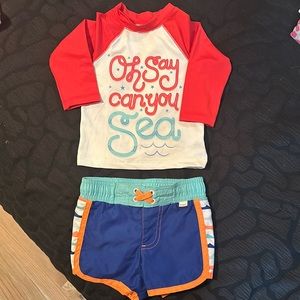 Cat and Jack Babu boy swim bundle